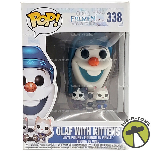 Funko POP Disney Olaf's Frozen Advenutre Olaf with Kittens 338 Vinyl Figure