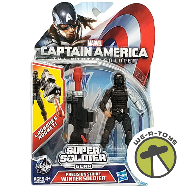 Marvel Captain America Super Soldier Gear Precision Strike Winter Soldier Figure