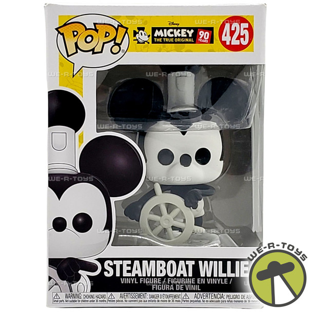 Funko POP Disney Mickey's 90th Steamboat Willie 425 Vinyl Figure
