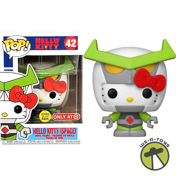 Funko Pop Sanrio 42 Hello Kitty Space Glow in the Dark Exclusive Vinyl Figure