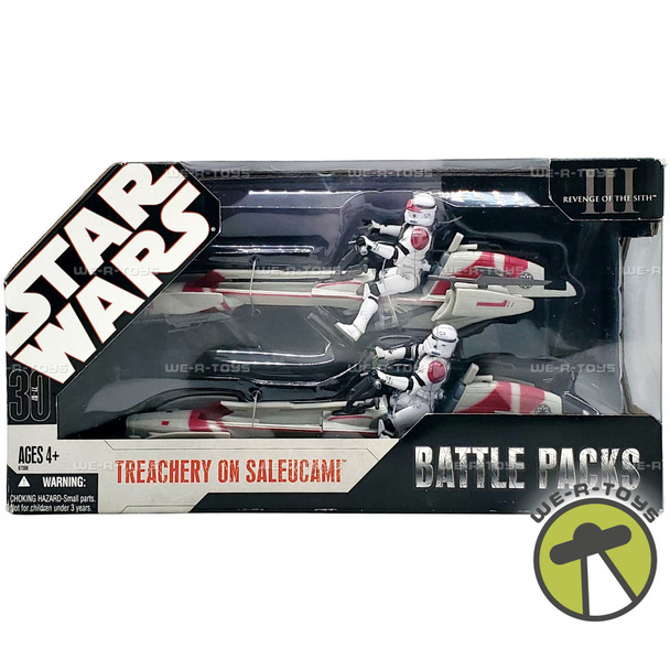 Star Wars Battle Packs Treachery On Saleucami Action Figures 2007 Hasbro