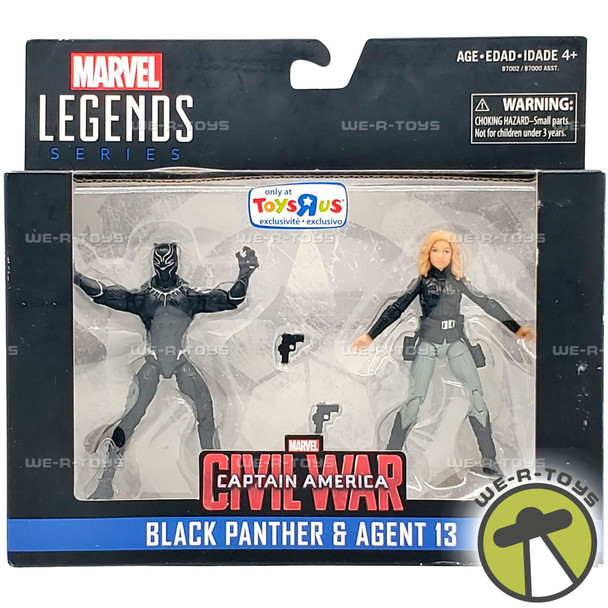 Marvel Legends Captain America Civil War Black Panther and Agent 13 Figures
