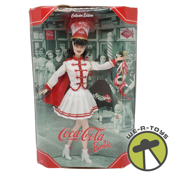 Coca-Cola Majorette Barbie Collector Edition Doll 2001 Mattel 53974 NEW