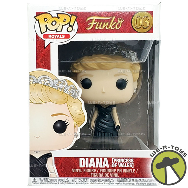Funko POP Royal Family Diana Princess of Wales 03 Vinyl Figure