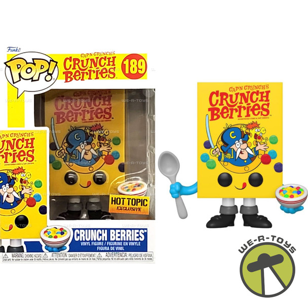 Funko Pop Cap'n Crunch's Crunch Berries 189 Crunch Berries Hot Topic Exclusive