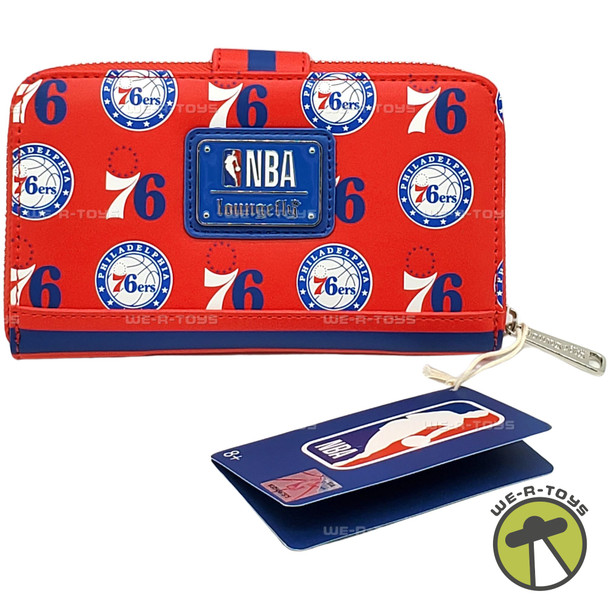 NBA Philidelphia 76ers Snap Wallet 2022 Loungefly