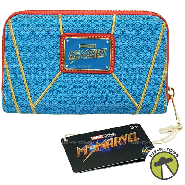 Marvel Ms. Marvel Cosplay Zip Around Wallet 2022 Loungefly