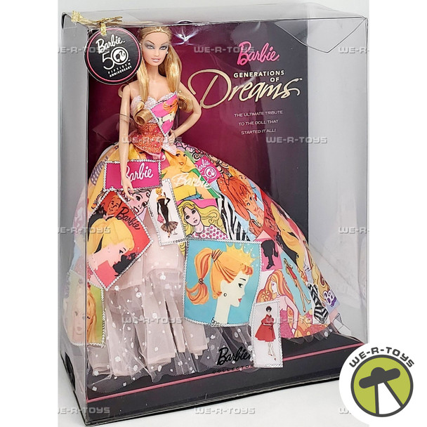 Generations of Dreams Barbie Doll 50th Anniversary 2009 Mattel N6571