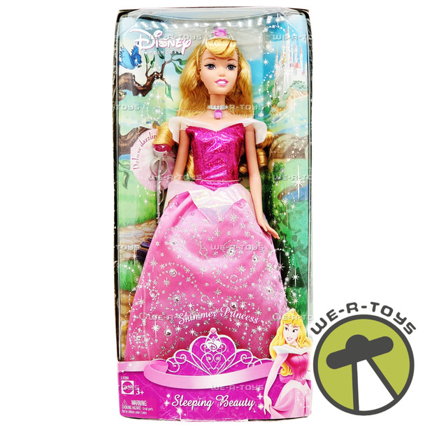 Disney Princess Shimmer Princess Sleeping Beauty Aurora Doll 2007 Mattel L9269