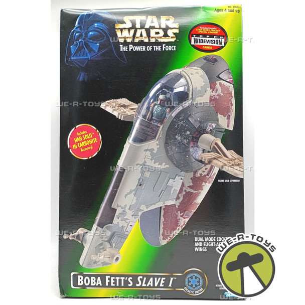 Star Wars The Power of the Force Boba Fett's Slave I Vehicle 69565 Kenner 1996