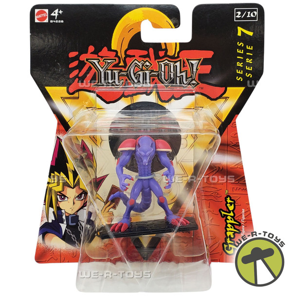 Yu-Gi-Oh! Grappler Figure With Holo-Tile 2/10 Series 7 Mattel B4228 NRFP