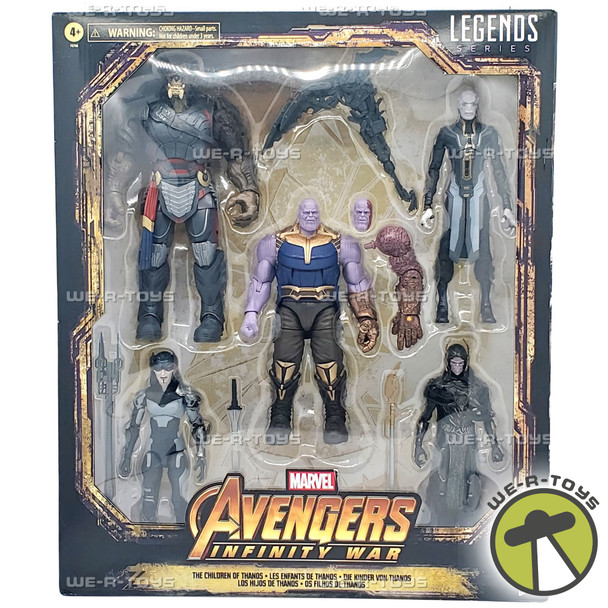 Marvel Legends Series Avengers Infinity War The Children of Thanos Figures