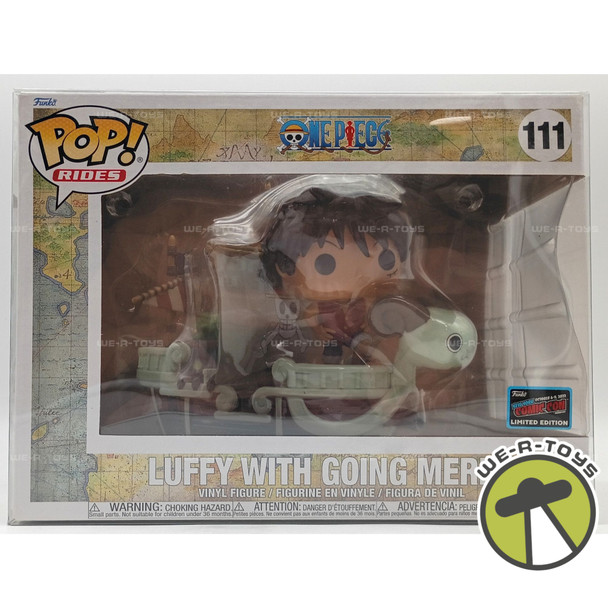 Funko Pop! One Piece Luffy With Going Merry 111 Vinyl Figure 2022 Limited Ed