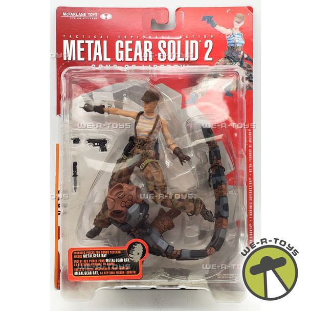 Metal Gear Solid 2 Sons of Liberty Olga Action Figure McFarlane Toys NRFP