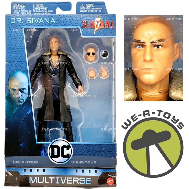 DC Comics Multiverse Shazam Dr. Sivana Action Figure 2018 Mattel GDX06