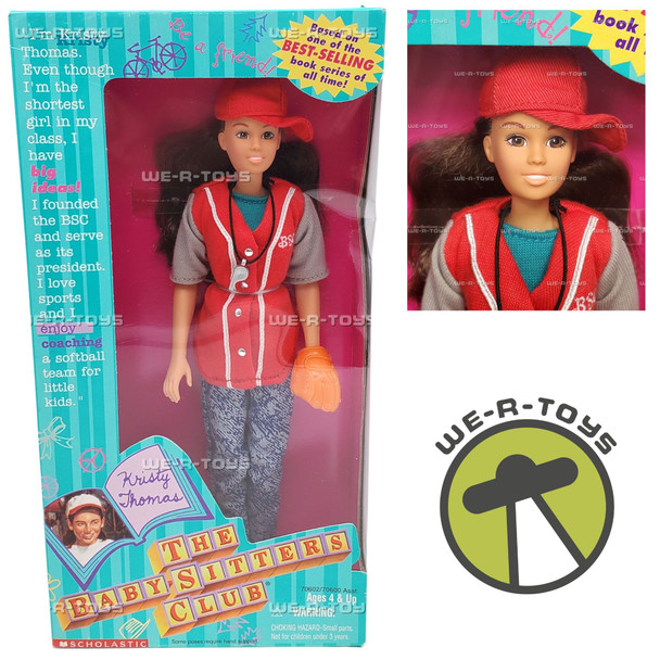 The Baby-Sitters Club Kristy Thomas Doll 70602 Scholastic 1998 NRFB