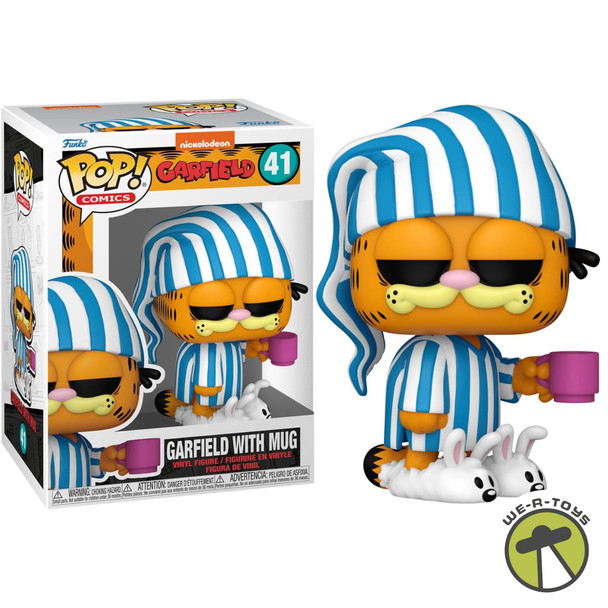 Funko Pop Comics 41 Garfield with Mug Vinyl Figure 2024