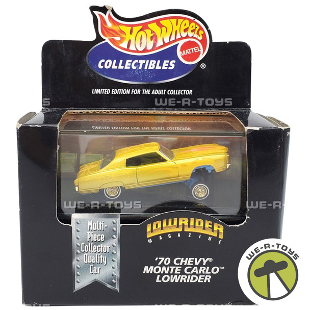 Hot Wheels Collectibles '70 Chevy Monte Carlo Lowrider Limited Edition Mattel
