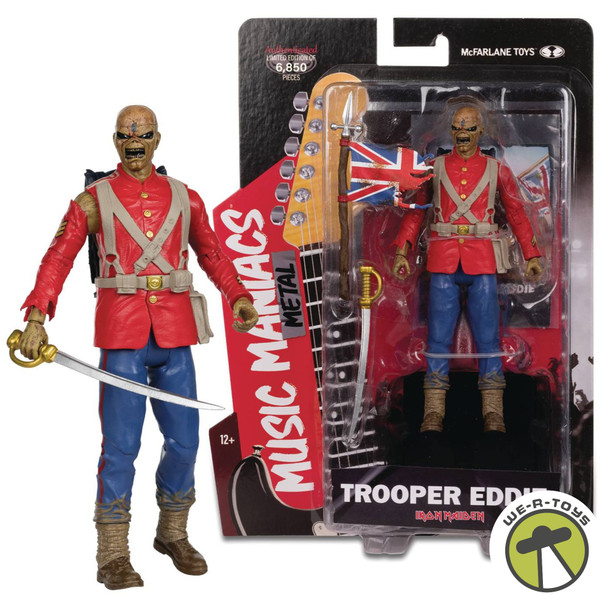 Music Maniacs WV2 Metal Trooper Eddie Iron Maiden 6inch Figure McFarlane Toys