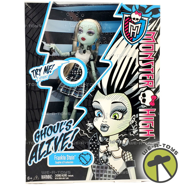 Monster High It's Alive Frankie Stein Doll 2012 Mattel YO424