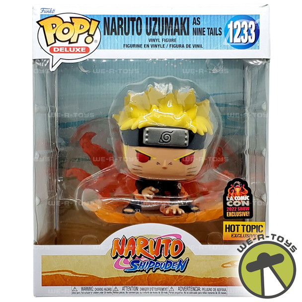 Funko POP Deluxe Naruto Uzumaki As Nine Tails 1233 Vinyl Figure