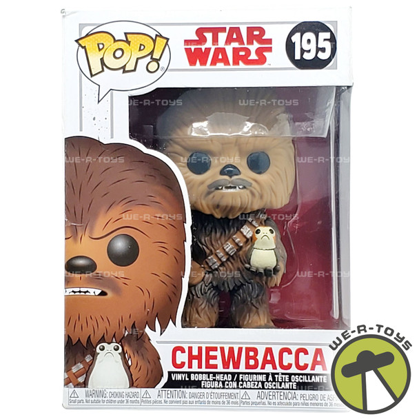 Funko POP Star Wars The Last Jedi Chewbacca 195 Vinyl Figure