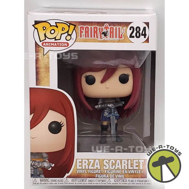 Funko Pop Animation Fairy Tail Erza Scarlet Vinyl Figure 284 NRFB