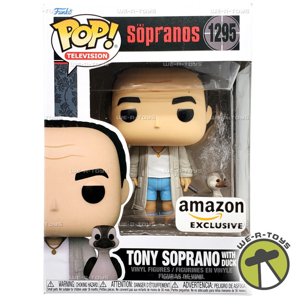 Funko POP Television The Sopranos Tony Soprano in Robe with Duck 1295 Figure