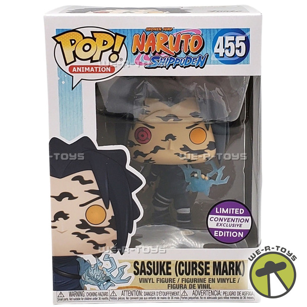 Funko Pop! Animation Naruto Shippuden Sasuke Curse Mark Figure Limited Edition