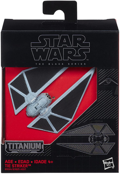 Star Wars The Black Series #30 Titanium Series TIE Striker Die Cast Hasbro B9564