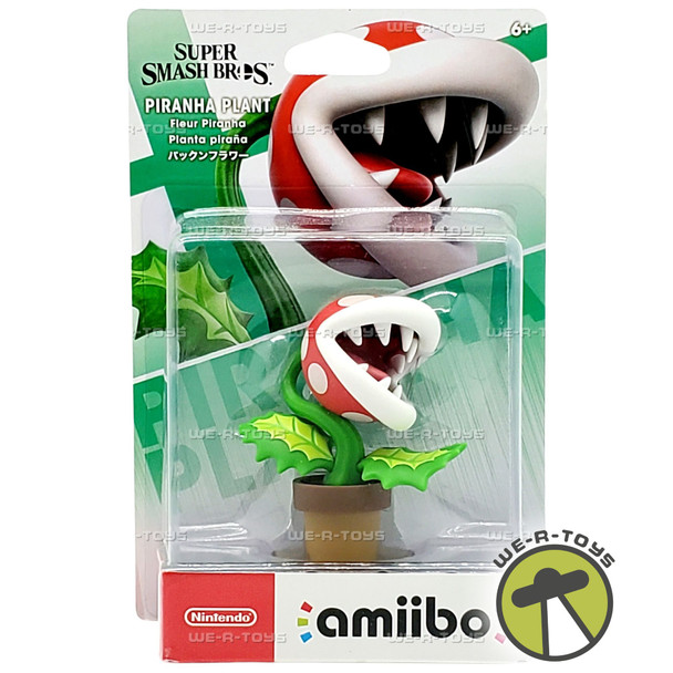 Super Smash Bros. Piranha Plant Figure 2019 Nintendo 59410