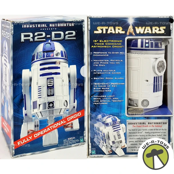 Star Wars Industrial Automaton R2-D2 Fully Operational 15in Droid Hasbro