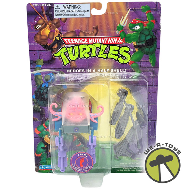 TMNT Heroes In A Half Shell Krang Action Figure 1995 Playmates No. 5392 NRFP