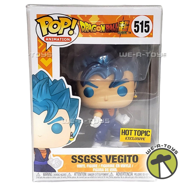 Funko Pop! Animation Dragon Ball Super SSGSS Vegito Hot Topic Exclusive Figure