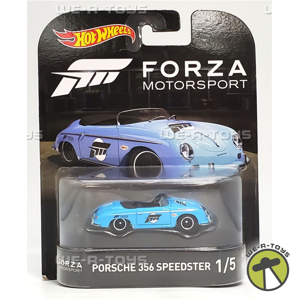 Hot Wheels Retro Entertainment Forza Motorsport Porsche 356 Speedster 1/5 NRFP