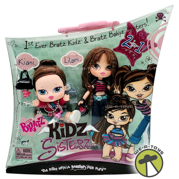 Bratz Kidz Sisterz Kiani and Lilani Dolls MGA Entertainment 326311