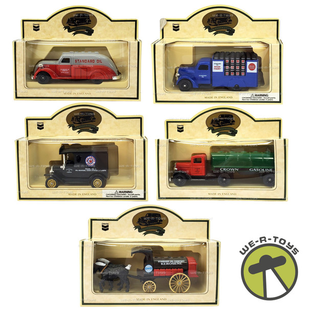 Lot of 5 Lledo Chevron Vehicles 1996 Commemorative Series Limited Edition