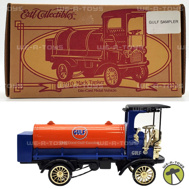 Gulf Oil 1910 Mack Tanker Die-Cast Metal Vehicle 1996 ERTL H688 New