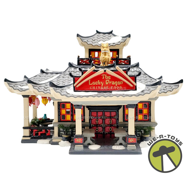 Department 56 Snow Village Collection Lucky Dragon Restaurant 55011