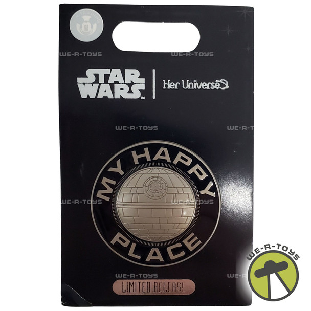 Star Wars Her Universe My Happy Place Pin Limited Release Pin Trading NEW