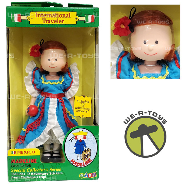 Madeline International Traveler Mexico Doll Special Collector's Series Eden NRFB