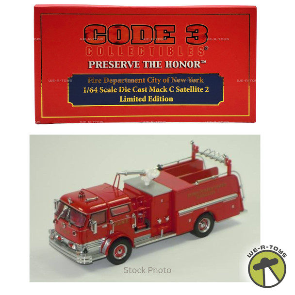 Code 3 Preserve The Honor FDNY Mack C Satellite 2 Limited Edition #12543 NRFB