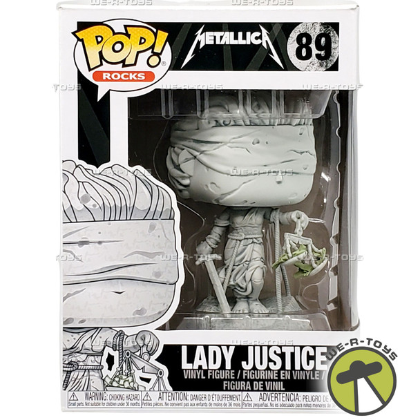 Funko POP Rocks Metallica Lady Justice 89 Figure