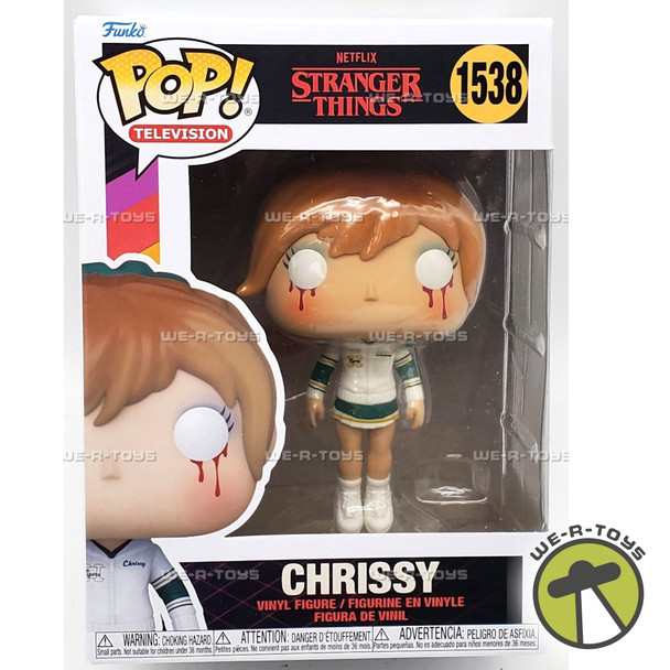 Funko Pop Television Netflix Stranger Things Chrissy Vinyl Figure 1538 NRFB