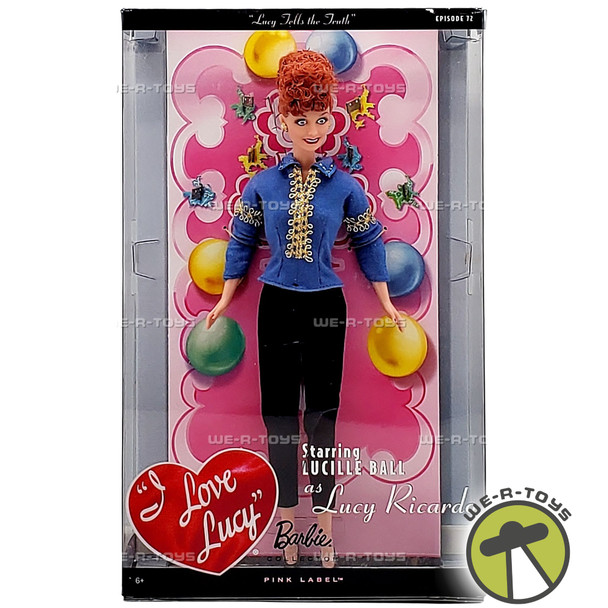 Barbie I Love Lucy Episode 72 Lucy Tells the Truth Doll 2009 Mattel R4508