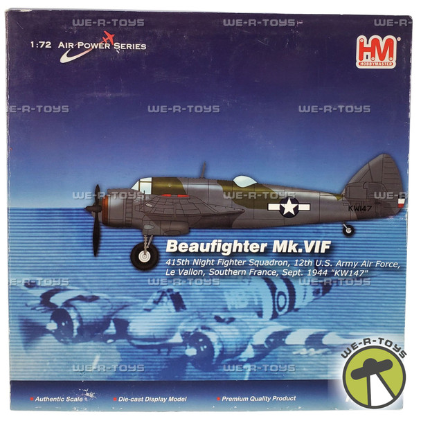 Hobby Master 1:72 Air Power Series Beaufighter Mk. VIF Vehicle 2009 NRFB