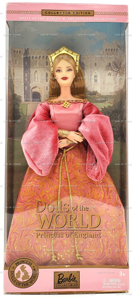 Barbie Princess of England Dolls of the World Doll 2003 Mattel #B3459