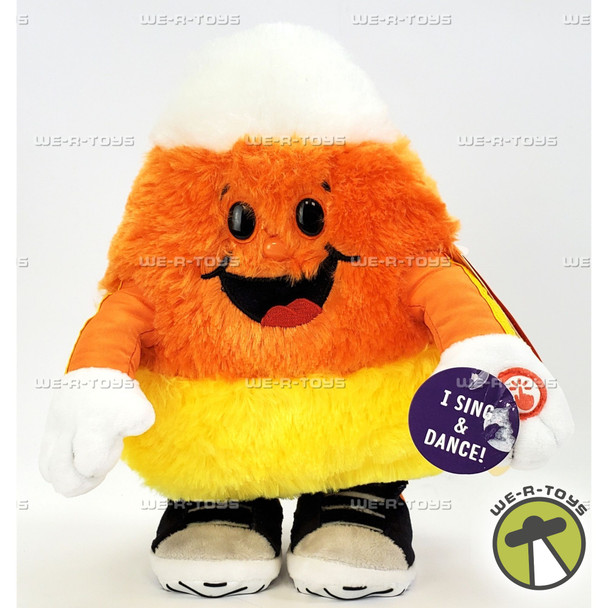 Hallmark Dancin' Tricky Treat Candy Corn Plush With Sound & Motion New