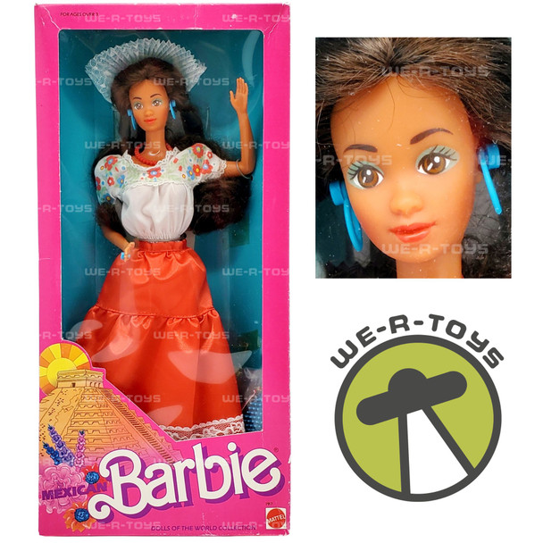 Mexican Barbie Dolls of the World 1988 Mattel 1917