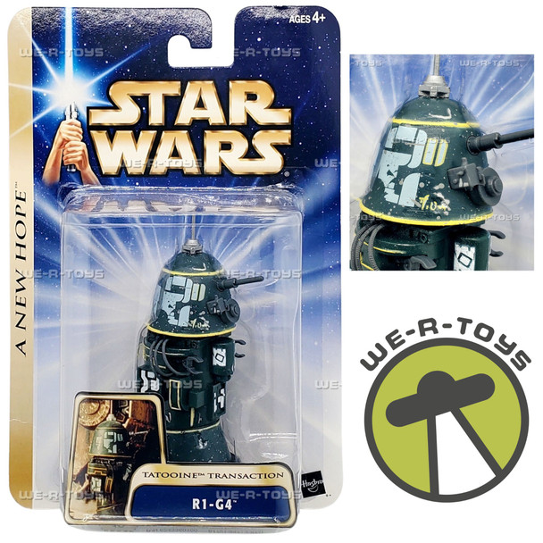 Star Wars A New Hope Tatooine Transaction R1-G4 Action Figure 2003 Hasbro 84721